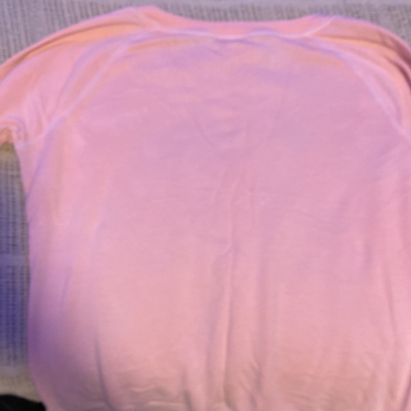 pink, salmon color sweatshirt - Picture 2 of 2